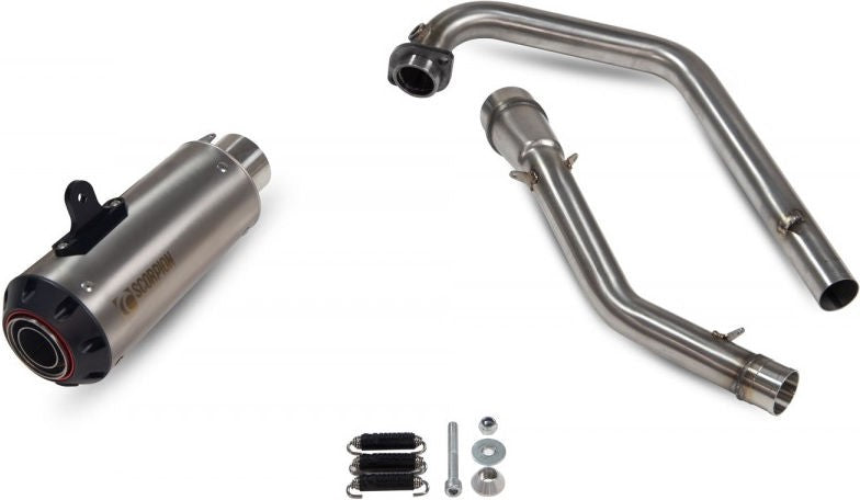 Scorpion Mufflers Red Power Full System Titanium Sleeve (NON EU HOMOLOGATED) | PSI121TEO