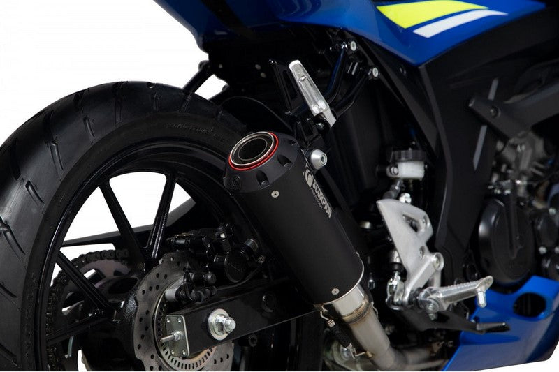 Scorpion Mufflers Red Power Full System Black Ceramic Coated Sleeve (NON EU HOMOLOGATED) | PSI124BCER