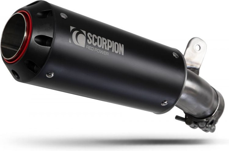 Scorpion Mufflers Red Power Slip-on Black Ceramic Coated Sleeve (NON EU HOMOLOGATED) | PSI125BCER
