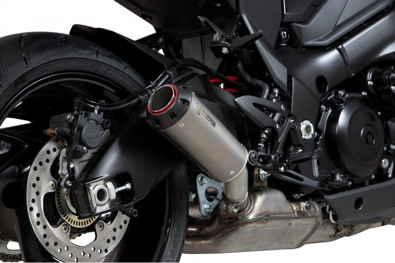 Scorpion Mufflers Red Power Slip-on Titanium Sleeve (NON EU HOMOLOGATED) | PSI125TEO