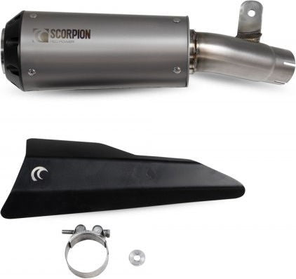 Scorpion Mufflers Red Power Slip-on Titanium Sleeve (NON EU HOMOLOGATED) | PSI125TEO