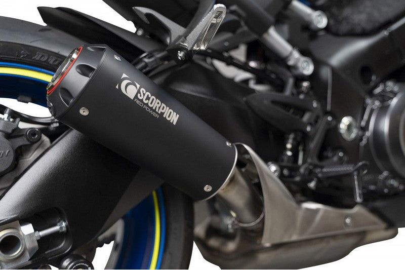Scorpion Mufflers Red Power Slip-on Black Ceramic Coated Sleeve (NON EU HOMOLOGATED) | PSI126BCER