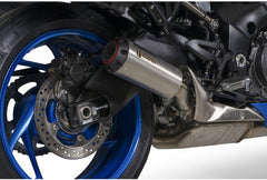 Scorpion Mufflers Red Power Slip-on Brushed Stainless Steel Sleeve | PSI127SEO