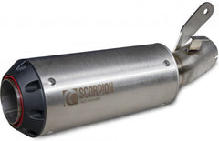 Scorpion Mufflers Red Power Slip-on Brushed Stainless Steel Sleeve | PSI127SEO