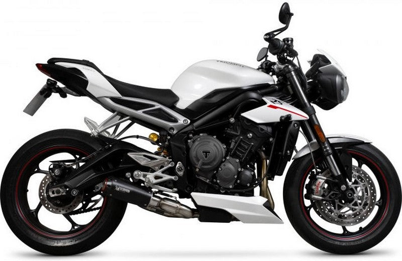 Scorpion Mufflers Red Power Slip-on Black Ceramic Coated Sleeve | PTR87BCER