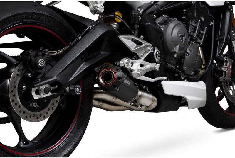 Scorpion Mufflers Red Power Slip-on Black Ceramic Coated Sleeve | PTR87BCER