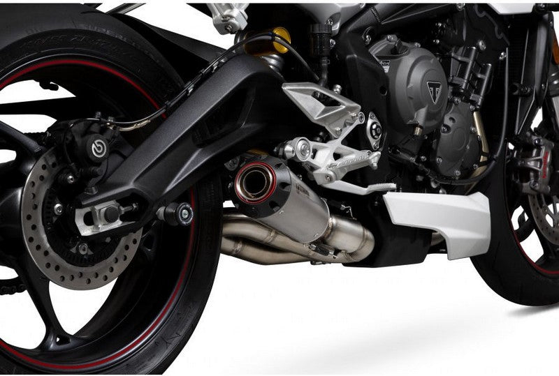 Scorpion Mufflers Red Power Slip-on Titanium Sleeve | PTR87TEO