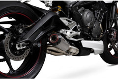 Scorpion Mufflers Red Power Slip-on Titanium Sleeve | PTR87TEO