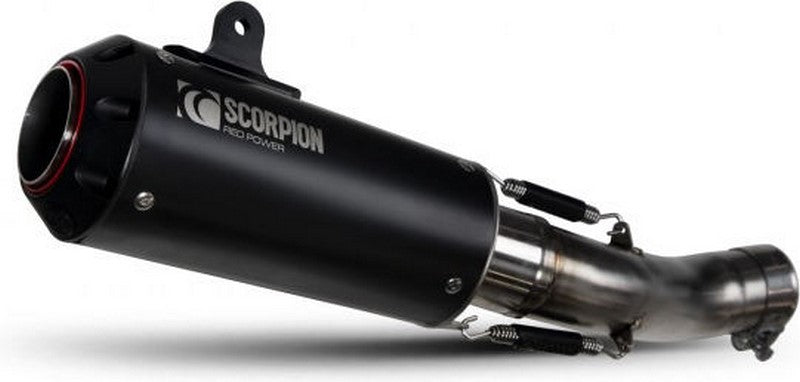 Scorpion Mufflers Red Power Slip-on Black Ceramic Coated Sleeve | PTR88SEBCER