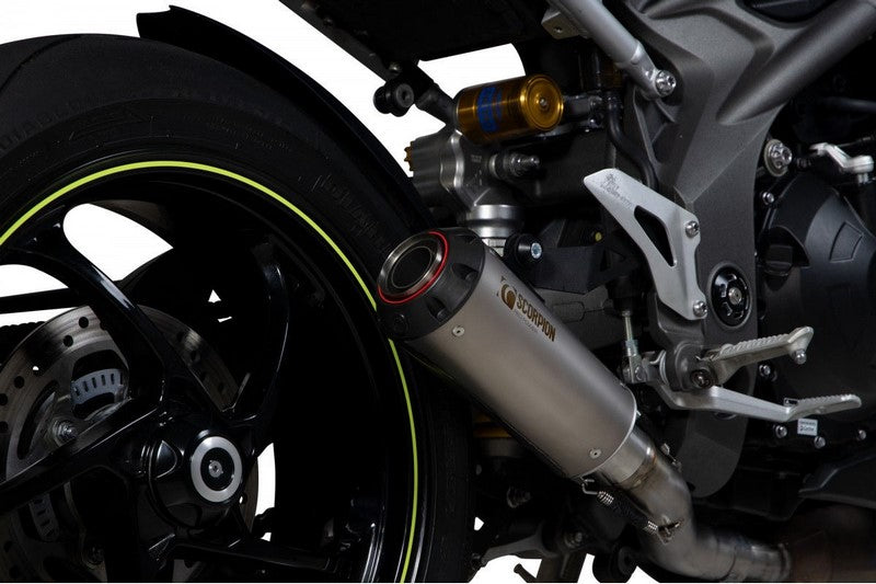 Scorpion Mufflers Red Power Slip-on Titanium Sleeve (NON EU HOMOLOGATED) | PTR88SETEO