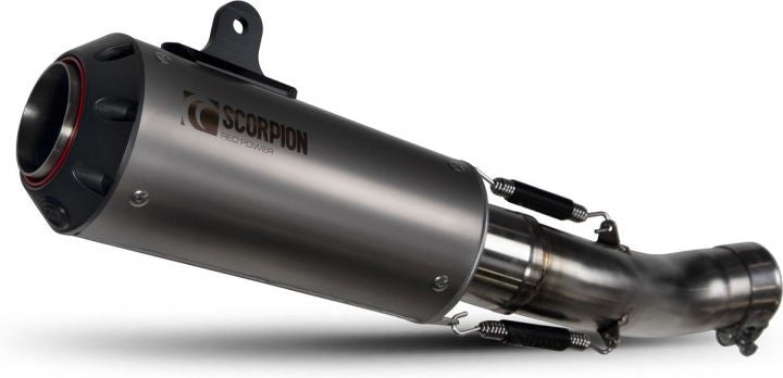 Scorpion Mufflers Red Power Slip-on Titanium Sleeve (NON EU HOMOLOGATED) | PTR88SETEO