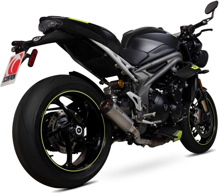 Scorpion Mufflers Red Power Slip-on Titanium Sleeve (NON EU HOMOLOGATED) | PTR88SETEO