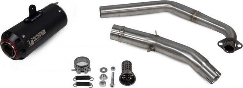 Scorpion Mufflers Red Power Full System Black Ceramic Coated Sleeve | PYA113SYSBCER