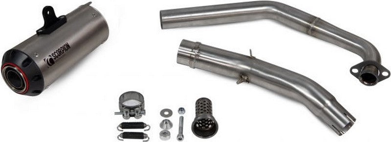 Scorpion Mufflers Red Power Full System Titanium Sleeve | PYA113SYSTEO