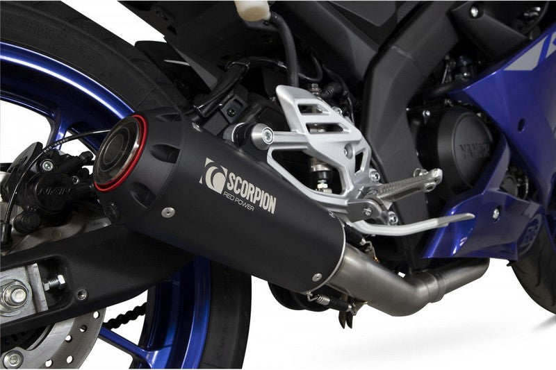 Scorpion Mufflers Red Power Full System Black Ceramic Coated Sleeve (NON EU HOMOLOGATED) | PYA115SYSBCER