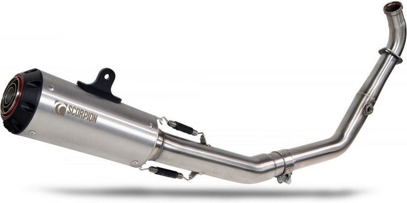 Scorpion Mufflers Red Power Full System Brushed Stainless Steel Sleeve (NON EU HOMOLOGATED) | PYA115SYSSEO