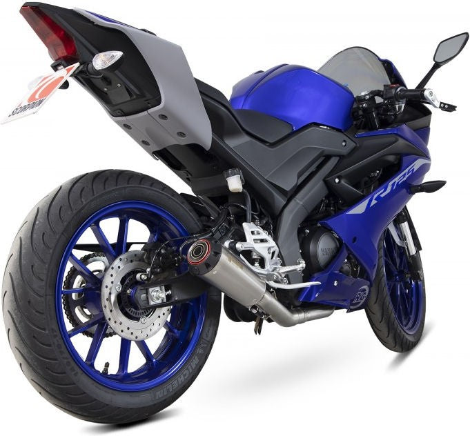 Scorpion Mufflers Red Power Full System Brushed Stainless Steel Sleeve (NON EU HOMOLOGATED) | PYA115SYSSEO