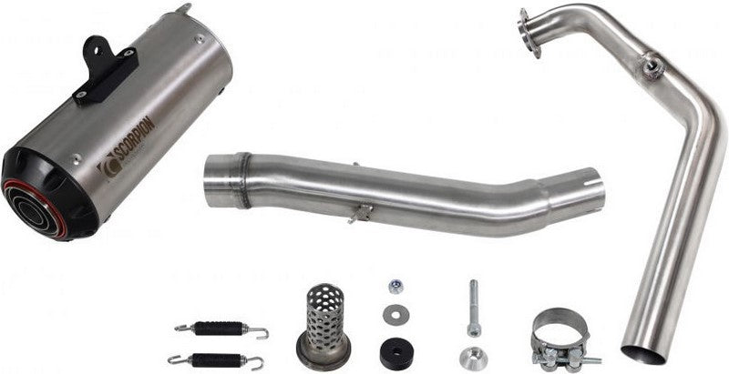 Scorpion Mufflers Red Power Full System Titanium Sleeve | PYA115SYSTEO