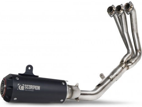 Scorpion Mufflers Red Power Full System Black Ceramic Coated Sleeve | PYA116SYSBCER