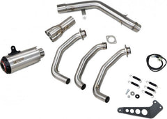 Scorpion Mufflers Red Power Full System Brushed Stainless Steel Sleeve | PYA116SYSSEO