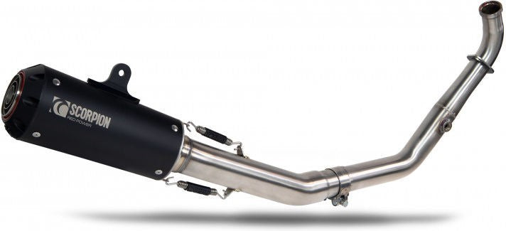 Scorpion Mufflers Red Power Full System Black Ceramic Coated Sleeve | PYA117SYSBCER
