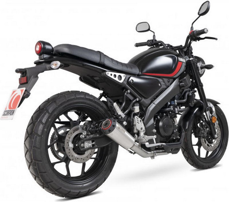 Scorpion Mufflers Red Power Full System Brushed Stainless Steel Sleeve | PYA117SYSSEO