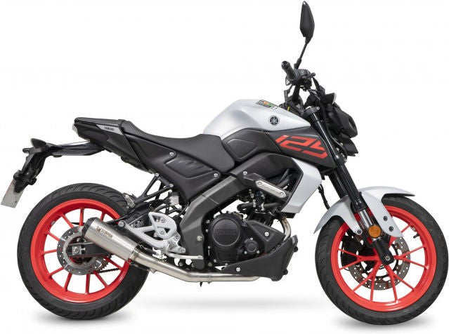 Scorpion Mufflers Red Power Full System Brushed Stainless Steel Sleeve | PYA119SYSSEO