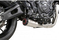 Scorpion Mufflers Red Power Full System Brushed Stainless Steel Sleeve | PYA121SYSSEO