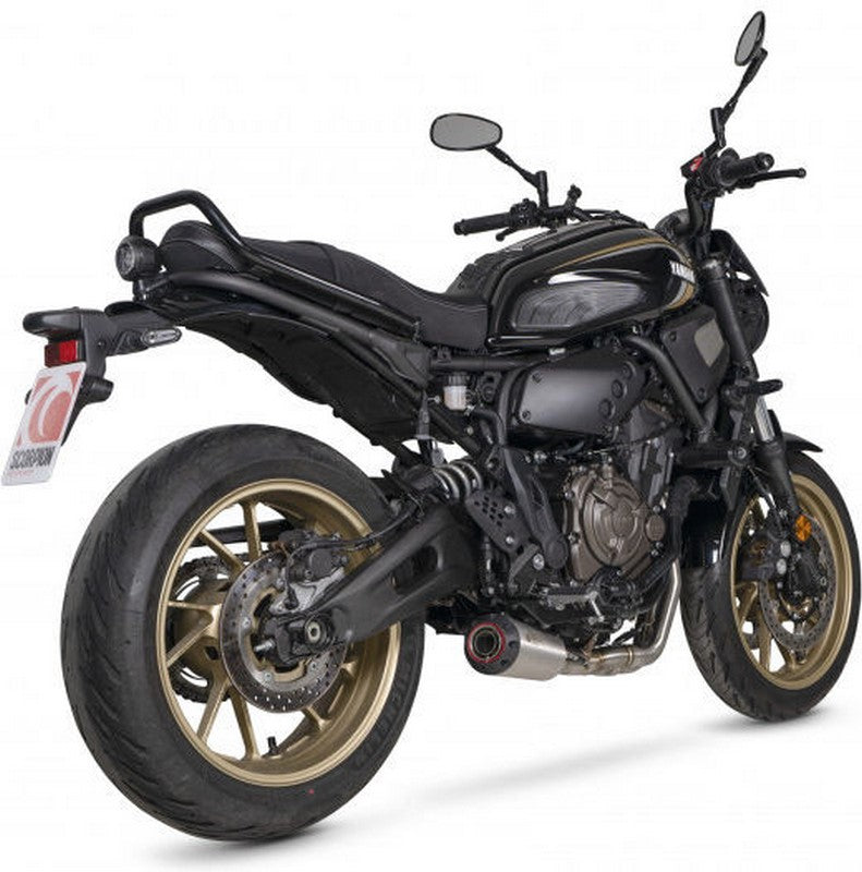 Scorpion Mufflers Red Power Full System Brushed Stainless Steel Sleeve | PYA123SYSSEO