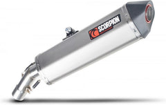 Scorpion Mufflers Serket Parallel Slip-on Brushed Stainless Steel Sleeve | RBM71SEO