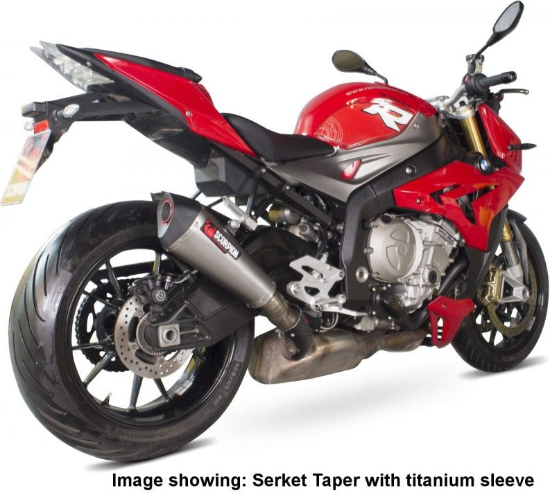 Scorpion Mufflers Serket Taper Slip-on Carbon Fibre Sleeve | RBM72CEO