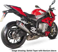 Scorpion Mufflers Serket Taper Slip-on Brushed Stainless Steel Sleeve | RBM72SEO