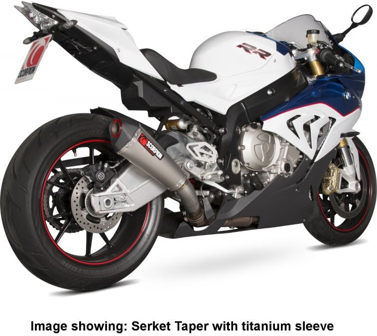 Scorpion Mufflers Serket Taper Slip-on Carbon Fibre Sleeve | RBM74CEO