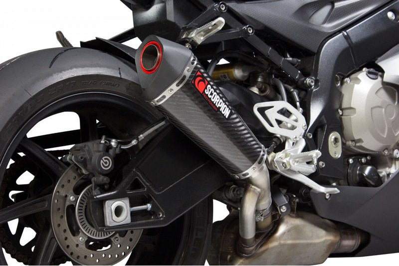 Scorpion Mufflers Serket Taper Slip-on Carbon Fibre Sleeve | RBM77CEO