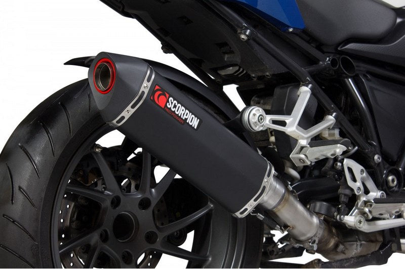 Scorpion Mufflers Serket Parallel Slip-on Black Ceramic Coated Sleeve | RBM79BCER