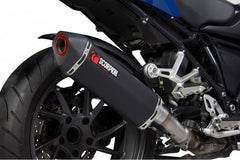 Scorpion Mufflers Serket Parallel Slip-on Black Ceramic Coated Sleeve | RBM79BCER
