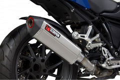 Scorpion Mufflers Serket Parallel Slip-on Brushed Stainless Steel Sleeve | RBM79SEO