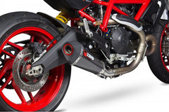 Scorpion Mufflers Serket Taper Slip-on. Removes Factory Catalyst. Carbon Fibre Sleeve | RDI65CEO