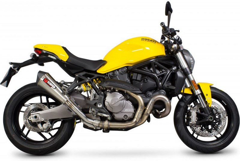 Scorpion Mufflers Serket Taper Slip-on. Removes Factory Catalyst. Brushed Stainless Steel Sleeve | RDI66SEO