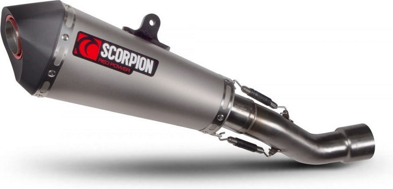 Scorpion Mufflers Serket Taper Slip-on. Removes Factory Catalyst. Titanium Sleeve | RDI66TEO