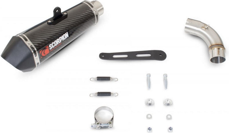 Scorpion Mufflers Serket Taper Slip-on Carbon Fibre Sleeve | RHA101CEO
