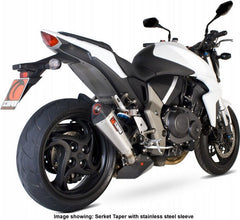 Scorpion Mufflers Serket Taper Slip-on Carbon Fibre Sleeve | RHA101CEO