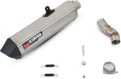 Scorpion Mufflers Serket Parallel Slip-on Brushed Stainless Steel Sleeve | RHA106SEO