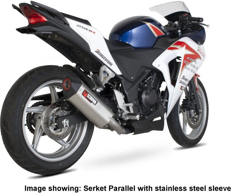 Scorpion Mufflers Serket Parallel Slip-on Carbon Fibre Sleeve | RHA152CEO
