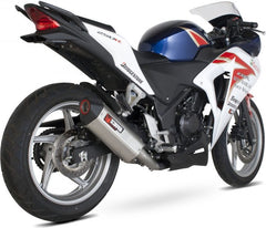 Scorpion Mufflers Serket Parallel Slip-on Brushed Stainless Steel Sleeve | RHA152SEO