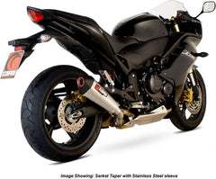 Scorpion Mufflers Serket Taper Slip-on Carbon Fibre Sleeve | RHA153CEO