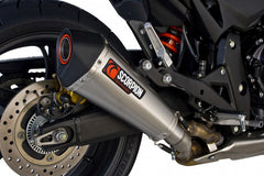 Scorpion Mufflers Serket Taper Slip-on Brushed Stainless Steel Sleeve | RHA153SEO