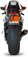 Scorpion Mufflers Serket Taper Slip-on Brushed Stainless Steel Sleeve | RHA154SEO