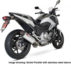 Scorpion Mufflers Serket Parallel Slip-on Titanium Sleeve | RHA155TEO