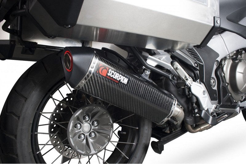 Scorpion Mufflers Serket Parallel Slip-on Carbon Fibre Sleeve | RHA156CEO